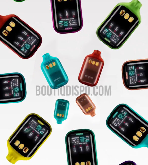 Boutiq Switch V5 with triple chamber design, dual voltage, and infinity mode for maximum potency.