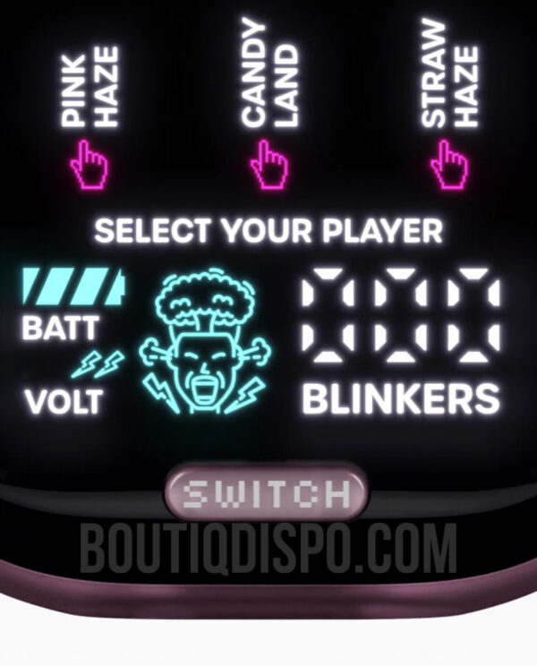 Boutiq Switch V5 with triple chamber design, dual voltage, and infinity mode for maximum potency.
